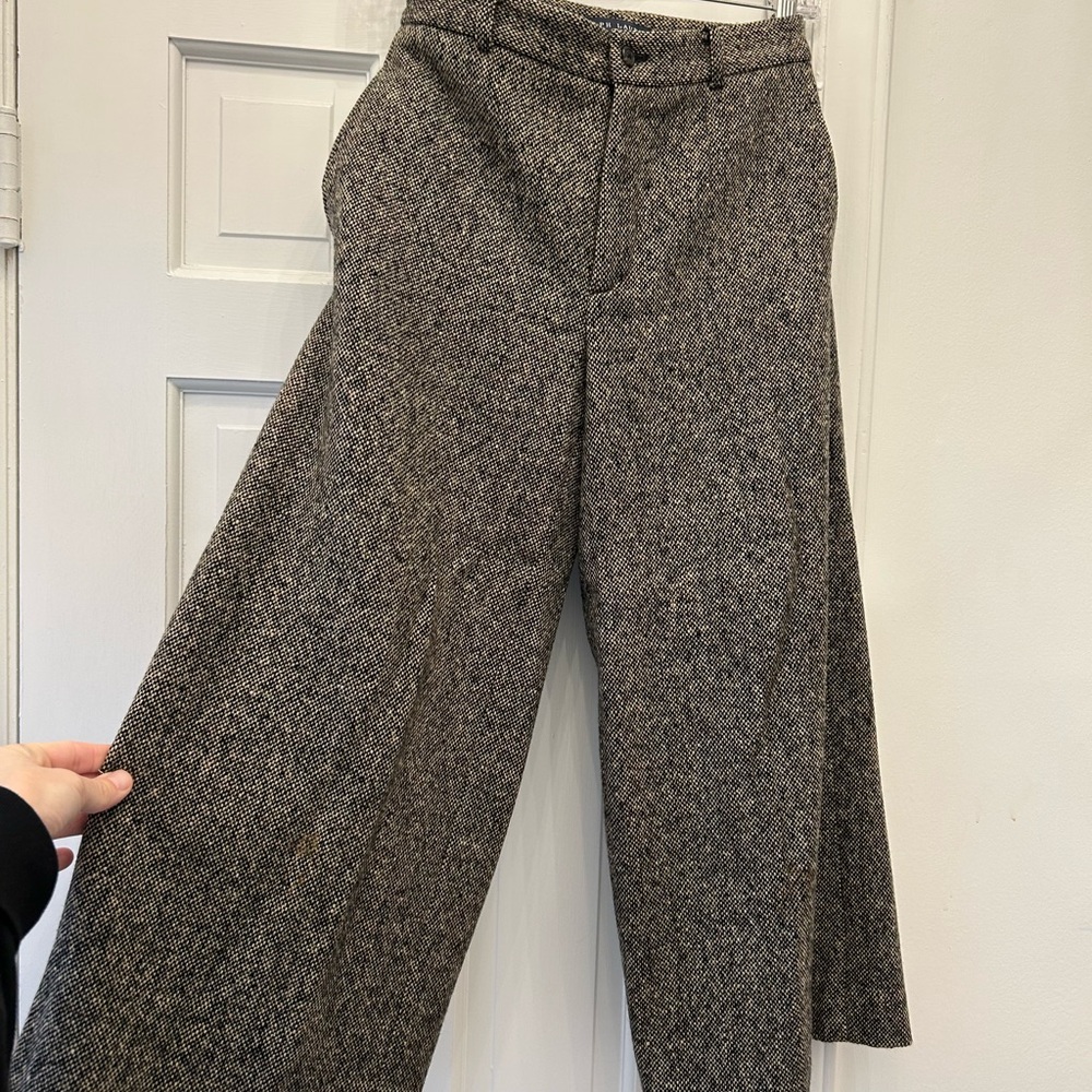 Ralph Lauren Black and Cream Culottes